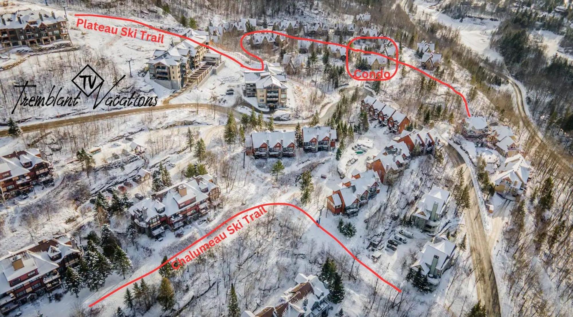 Le Plateau By Tremblant Vacations Apartment Монт-Тремблант Екстериор снимка